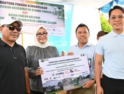 4.797 Masyarakat Terdampak Banjir di Kecamatan Candipuro, Palas dan Sragi Terima Bantuan Pangan