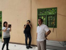 Anggota DPRD Lamsel Agus Sartono Kunjungi Tempat Ibadah Roboh di Desa Budidaya Kecamatan Sidomulyo
