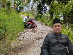 Respon Cepat, Komisi III DPRD Lamsel Akan Turun Untuk Tinjau Lokasi Jalan Penghubung Dua Desa di Kecamatan Sidomulyo