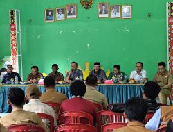 Komisi I DPRD Lampung Selatan Monitoring di Kecamatan Sidomulyo