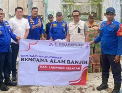 Peduli Korban Banjir, PT Axella Adhi Pratama Berikan Bantuan Sembako Untuk Masyarakat Lampung Selatan