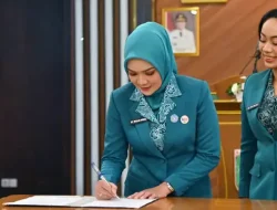 Ketua TP PKK Provinsi Lampung Lantik Zita Anjani Sebagai Ketua TP PKK dan Pembina Posyandu Lampung Selatan