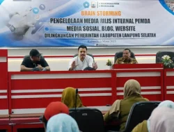 Pemkab Lampung Selatan Gelar Brainstorming Pengelolaan Media di Lingkup Perangkat Daerah