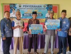 Pemdes Sidorejo Serahkan BLT-DD Tahap Pertama Kepada 11 KPM