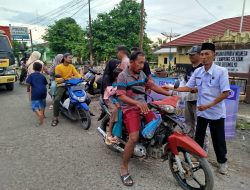 Kolaborasi Bersama Forkopimcam Dibulan Ramadhan, Forjusi Bagikan Takjil dan Santunan Anak Yatim