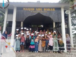 Berkah Ramadhan, PT JJAA Salurkan Bantuan Rutin 58 Paket Sembako dan Santunan Anak Yatim di Desa Kota Dalam dan Suka Banjar