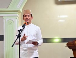 Safari Ramadan, Egi-Syaiful Salat Tarawih Masjid Baiturrahman Bakauheni