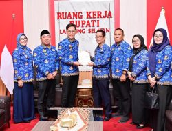 Bupati Lampung Selatan Terima Audiensi BAPENDA Provinsi Lampung UPTD Pengelolaan Pendapatan Daerah Wilayah II Kalianda