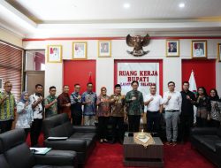Terima Audiensi Praswad Nugraha, Bupati Lampung Selatan Bahas Rencana Bantuan dari World Bank