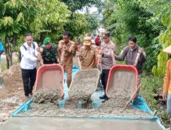 Pemdes Sidomulyo Realisasikan Program Pembangunan Infrastruktur Dengan Dana Desa