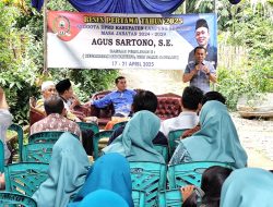 Gelar Reses di Desa Budidaya, Anggota DPRD Lampung Selatan Agus Sartono, S.E. Serap Aspirasi Masyarakat