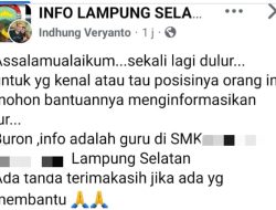 Oknum Tendik SMK di Lamsel Diduga Lakukan Perselingkuhan, Orang Tua Murid : Kami Khawatir