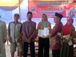 Anggota DPRD Lamsel Gelar IPWK, Ali Wardana; Berbagi di Bulan Suci