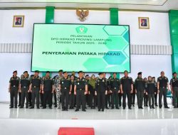 Danrem 043/Gatam Berharap Para Pengurus DPD Hipakad Yang Baru Dilantik Dapat Menjalankan Tugasnya Dengan Baik