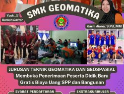 SMK Geomatika: Sekolah Swasta Gratis Berprestasi di Bandar Lampung, Solusi Tekan Angka Putus Sekolah