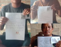 Para Supir Truk Suplayer Minta Kepala Desa Sinar Palembang Untuk Segera Melunasi Sisa Pembayaran Material Pembangunan