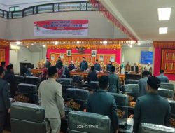 DPRD Lampung Selatan Gelar Rapat Paripurna Dalam Rangka Rancangan Peraturan Daerah Tentang RPJMD
