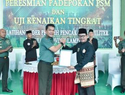Padepokan Pencak Silat Militer Korem 043/Gatam Diresmikan, Siap Lestarikan dan Kembangkan Budaya Bangsa