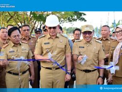 Jalan Strategis Simpang Tugu Radin Intan-Exit Tol Kalianda Diresmikan! Konektivitas & Pariwisata Terbuka, Bupati Egi: Jangan untuk Balapan