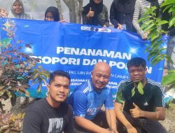 Bertema “Bersama Kita Jaga Bumi, Dari Lubang Kecil untuk Manfaat yang Besar” Mahasiswa UIN RIL Tanam Biopori dan Pohon di Rutan Kelas I Bandar Lampung
