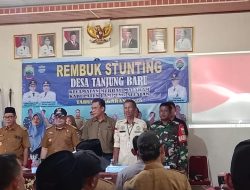 Rembuk Stunting di Tanjung Baru: Pemerintah dan Warga Satukan Langkah Tekan Angka Stunting