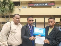 Didampingi Ormas GARUDA, Warga Laporkan Dugaan Korupsi Desa Sinar Palembang ke  Kejagung