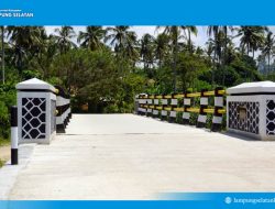 Bupati Egi Jawab Harapan Warga Sidomulyo, Jembatan Way Buatan Kini Kokoh dan Aman Dilintasi
