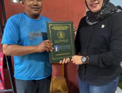 Plt. Ketua DEKRAFMI Provinsi Lampung Sariyanti Bantu Pengambilan Ijazah Seorang Siswi Asal Kecamatan Kemiling Bandar Lampung