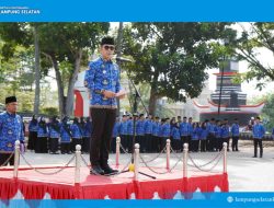 Lampung Selatan Harus Jadi Contoh, Bupati Egi Tekankan Disiplin dan Semangat Kolektif ASN di Upacara Bulanan