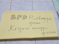 Terkesan Bungkam Atas Permasalahan di Desa, Peran BPD Desa Sinar Palembang Dipertanyakan