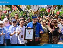 1.500 Penari Pecahkan Rekor Dunia MURI, Tari Tuping Lampung Selatan Catat Sejarah Dunia