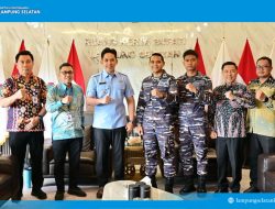 Pushidrosal TNI AL Perbarui Peta Laut Teluk Lampung, Bupati Egi Nyatakan Dukungan Penuh