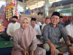 Anggota DPRD Lampung Selatan Agus Sartono Hadiri Maulud Nabi di Pasar Baru Sidomulyo