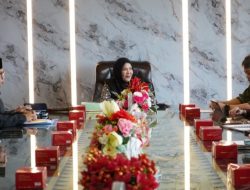 Kota Bandar Lampung  Wali Kota Bandar Lampung, Hj. Eva Dwiana, Menerima Audiensi Jajaran Kementerian Haji dan Umrah