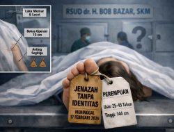 Jenazah Perempuan Tanpa Identitas Dirawat 11 Hari di RSUD dr. H. Bob Bazar, SKM, Warga Diminta Bantu Identifikasi
