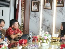 Wali Kota Bandar Lampung, Hj. Eva Dwiana, Menerima Audiensi Badan Narkotika Nasional (BNN) Provinsi Lampung