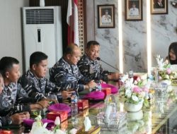 Wali Kota Bandar Lampung, Hj. Eva Dwiana, Melaksanakan Audiensi Bersama Danbrigif 4 Marinir