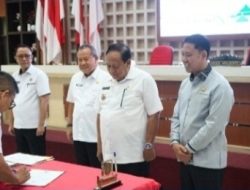 Wakil Wali Kota Bandar Lampung, Hi. Dedy Amarullah, Dalam Kegiatan Penyampaian Surat Pemberitahuan Pajak Terutang (SPPT), Daftar Himpunan Ketetapan Pajak (DHKP) PBB-P2 Tahun 2026, serta Daftar Tunggakan PBB-P2