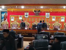 DPRD Lampung Selatan Gelar Rapat Paripurna Ranperda Tentang Penyerahan Prasarana dan Utilitas Umum  Perumahan