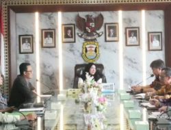 Walikota Bandar Lampung, Hj Eva Dwiana, Menerima Audiensi Bersama Badan Pertanahan Nasional (BPN) Kota Bandar Lampung