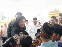 Wali Kota Bandar Lampung, Hj. Eva Dwiana Pimpin Safari Ramadhan 1447 H di Masjid Al-Ikhlas Labuhan Ratu, Serahkan Bantuan Pembangunan Masjid