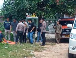 Penemuan Jenazah Gegerkan Warga di Depan Indogrosir Soekarno Hatta Bandar Lampung