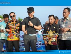 Resmikan Jalan Lubuk Dalam-Way Urang, Bupati Egi Dorong Wisata Kalianda dan Dongkrak Ekonomi Warga
