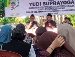 Gelar IPWK di Desa Ruguk, Anggota DPRD Lamsel Yudi Suprayoga Serap Aspirasi Masyarakat