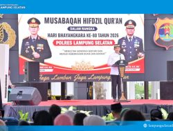 Penutupan MHQ Hari Bhayangkara, Bupati Egi: Al-Qur’an Bukan Sekadar Dihafal, tetapi Menjadi Nilai bagi Generasi Muda