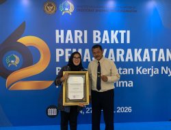 Sabet Penghargaan Menteri IMIPAS, Sariyanti Satu-satunya Perwakilan Lampung Dari 7 Orang Terpilih Se-Indonesia