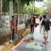 Dukung Program Helau, ASN dan P3K DPRD Lamsel Gelar Aksi Bersih-bersih