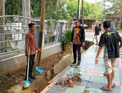 Dukung Program Helau, ASN dan P3K DPRD Lamsel Gelar Aksi Bersih-bersih