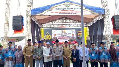 Ketua DPRD Ema Yusneli Turut Hadir Pada Acara Pembukaan MHQ Dalam Rangka Peringatan Hari Bhayangkara ke-80 Polres Lamsel