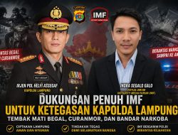 Ketua Umum Integrity Media Forum Dukung Ketegasan Kapolda Lampung Berantas Begal dan Curanmor